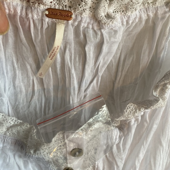 Free People NWT Wistful Daydream Convertible 100% Cotton Camisole size large - Picture 7 of 12